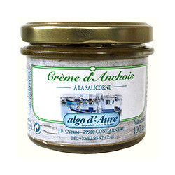 Crème d'anchois à la salicorne