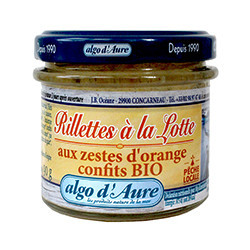 Rillettes à la lotte aux zestes d'orange confits BIO