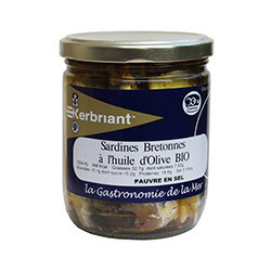 Breton sardines in organic...