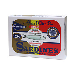Sardines à l’huile d’olive...