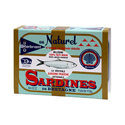Sardines de Bretagne au...