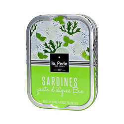 Sardines au pesto d'algues Bio