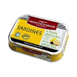 Sardines à l'huile d'olive...