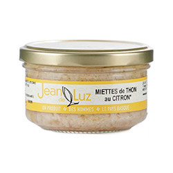 Tuna flakes in organic lemon