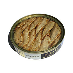 Sprats légèrement fumés