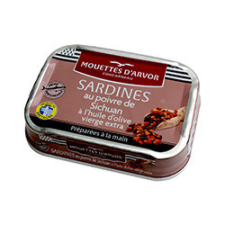 Sardines with Sichuan...