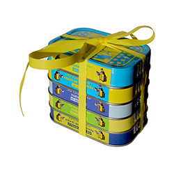 Lot de 5 boîtes La Concarnoise