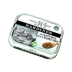 Natural sardines with 5...