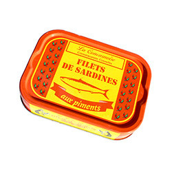 Sardine fillets with peppers