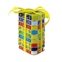 Lot de 9 boîtes La Concarnoise