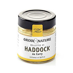 Haddock rillettes with curry