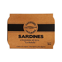 Canned sardines with olive...