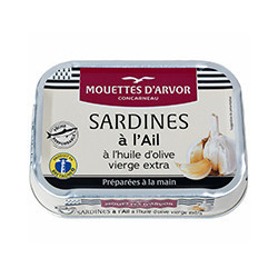 Garlic sardines