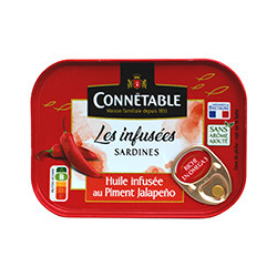 Sardines à l'huile infusée...