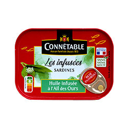 Sardines in wild garlic...