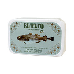 Cod fillets in organic...