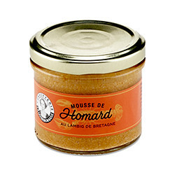 Lobster mousse with lambig...