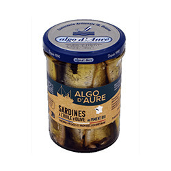 Sardines à l’huile d’olive...