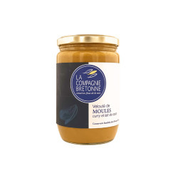 Velouté de moules, curry et...