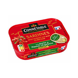 Sardines à la purée de...