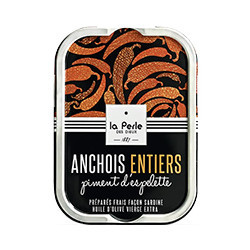 Anchois entiers au piment...