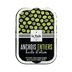 Anchois entiers à l'huile...