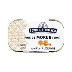 Foie de morue à l'orange et...
