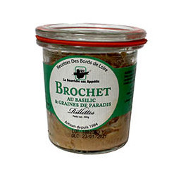 Brochet au basilic et graines de paradis