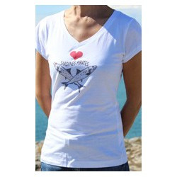 T-shirt femme XL "Sardines...