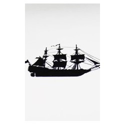 Assiette plate vieux vaisseau