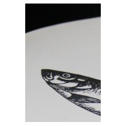 Petite assiette plate, poisson